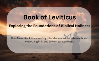 book of leviticus